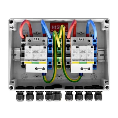 HIS HISbox DC Combiner 1000V, 2 MPPT, IN1/OUT1