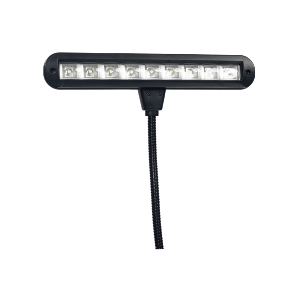 RTX LPL Lampada a Clip Flessibile per Leggio (9 led)