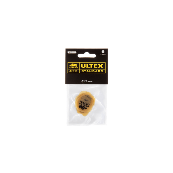 Dunlop 421P.60 Ultex Standard .60mm Player's Pack/6