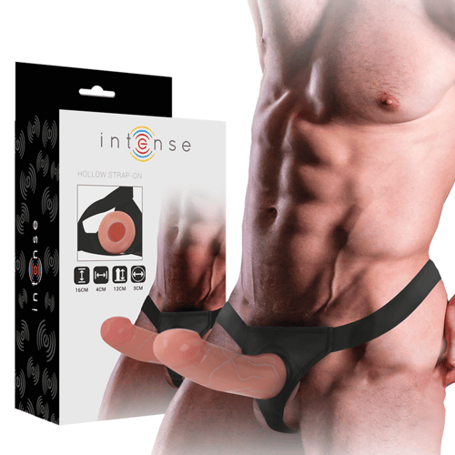 INTENSE COUPLES TOYS INTENSE - IMBRACATURA CAVA CON DILDO 16 X 3 CM