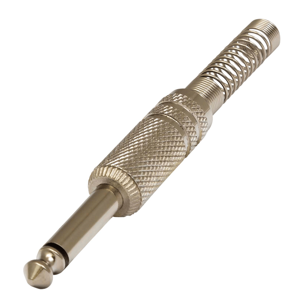 PROEL STAGE Connettore professionale jack mono 6,3 mm - 1/4. Colore: Argento.