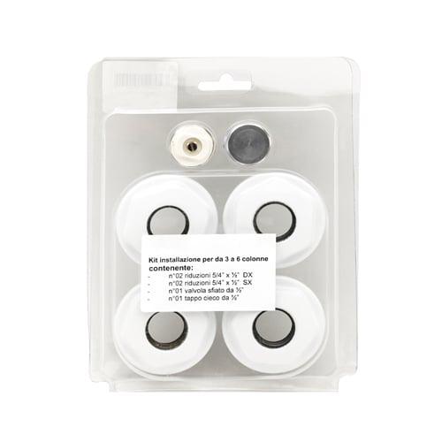 KIT BLISTER RADIATORI RIDUZIONI PER ATTACCHI DA 1/2