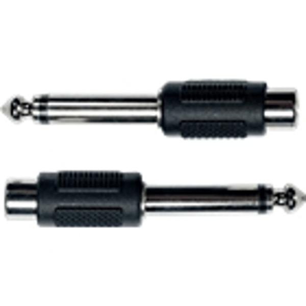Yellow Cable AD03 Adattatore Jack Mono Maschio/RCA Femmina 2 Pcs