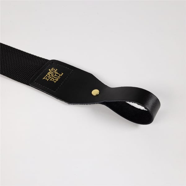 Ernie Ball 5365 Polypro Acoustic Gtr Strap Black