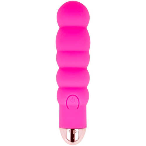 DOLCE VITA - VIBRATORE RICARICABILE SEI ROSA 7 VELOCITÀ