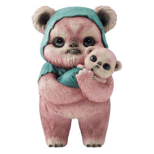 Star Wars Designer Statue Ewok by Mab Graves Pink Variant 18 cm