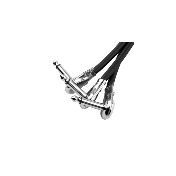 Gator Cableworks GCWB-INS-6INRA3PK Confezione da 3 cavi patch angolato/angolato 15 cm Serie Backline