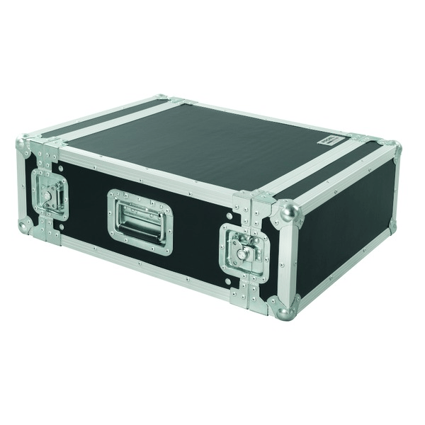 PROEL STAGE Flight case professionale 3U a rack 19', profondità utile corpo 45cm.