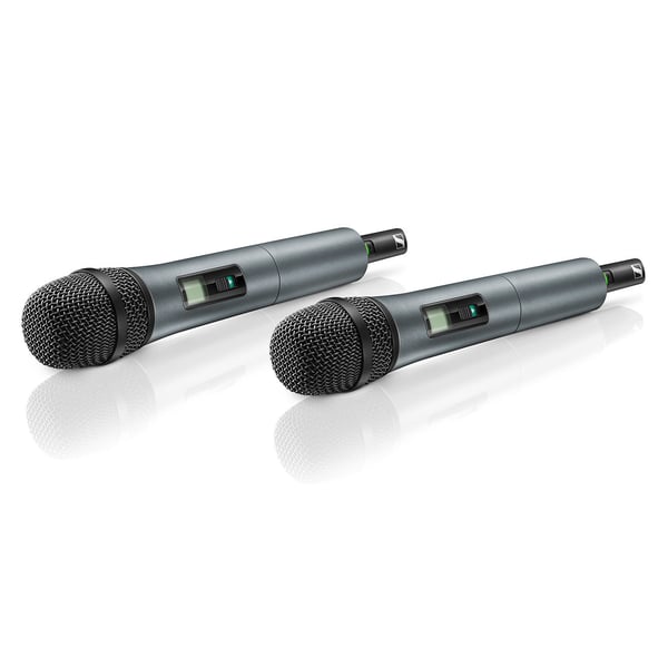 SENNHEISER XSW 1 825 A DUAL VOCAL SET MICROFONI + RICEVITORE SISTEMA WIRELESS BANDA A