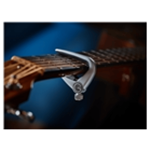 G7TH Newport 6 String Silver Capo