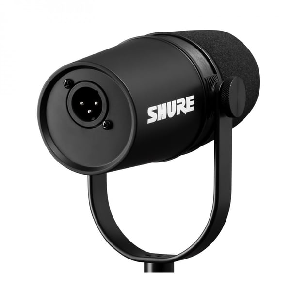 SHURE CENTRE SHURE MV7X BLACK MICROFONO DINAMICO CARDIOIDE PER PODCAST XLR
