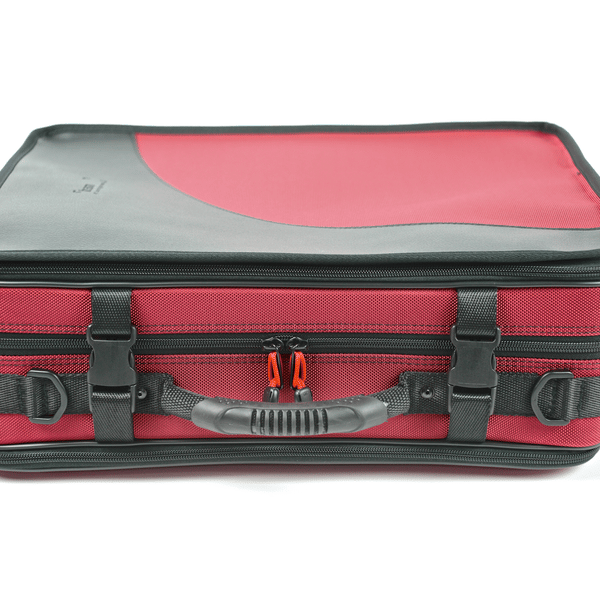 BAM ITALIA 3028SH CUSTODIA TREKKING PER 2 CLARINETTI (SIB LA) - RED