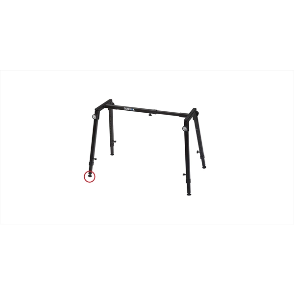 Quik Lok Piedino Regolabile D37 mm con Vite M8x13 mm
