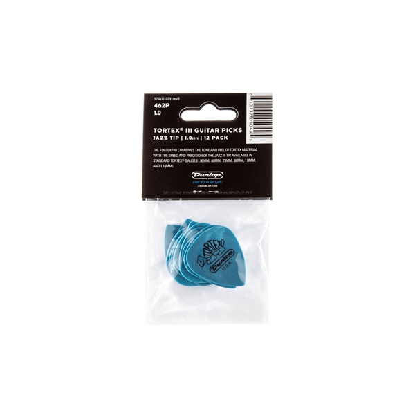 Dunlop 462P Tortex III Blue 1.0