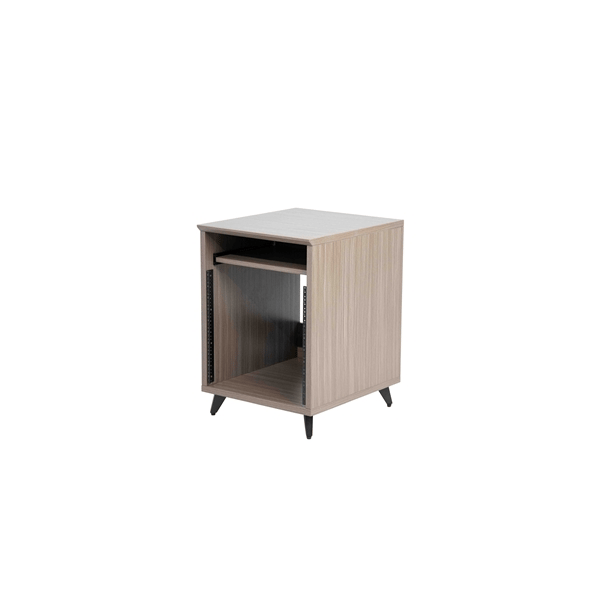 Gator Frameworks GFW-ELITEDESKRK-GRY Rack studio 10U in grigio driftwood<br>