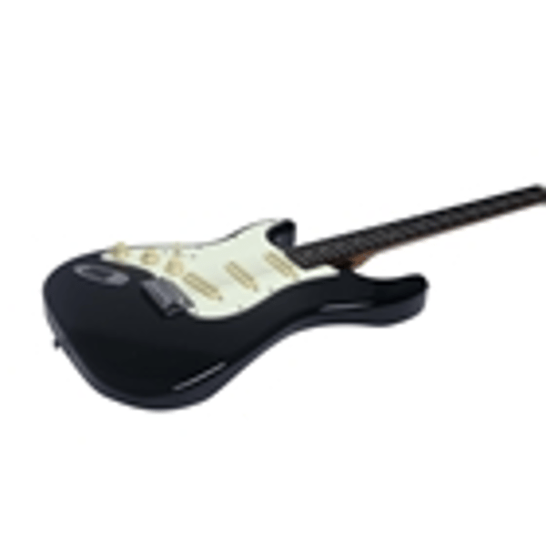Eko Guitars ST-300 Black LH