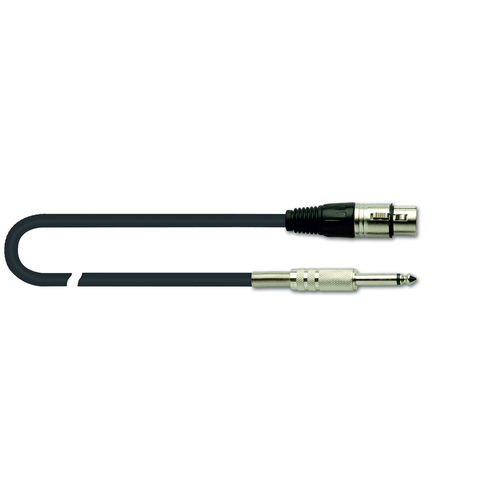 Quik Lok MX/777-3 Cavo XLR Femmina/Jack Mono