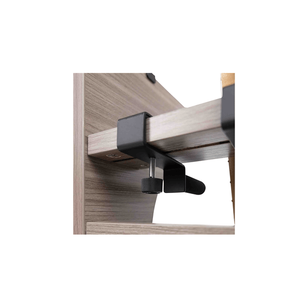 Gator Frameworks GFW-ELITEGTR3RK-GRY Rack per chitarre 3-4 posti in finitura grigio driftwood<br>