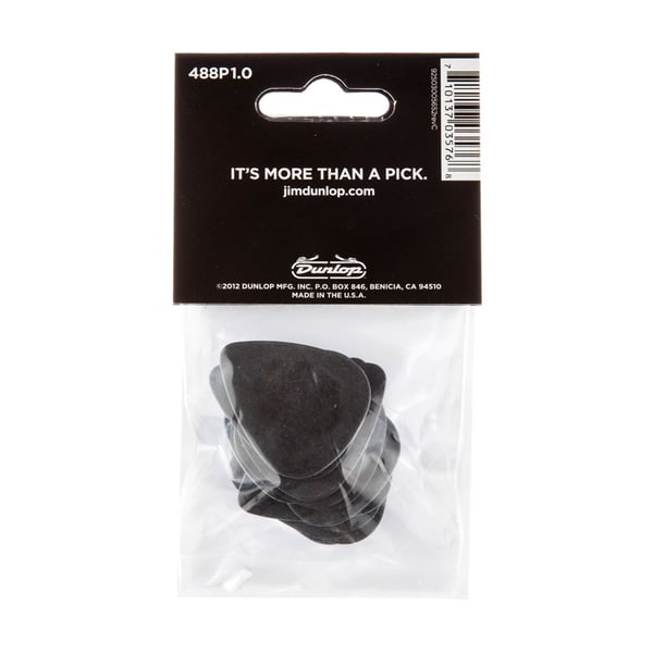 Dunlop 488P Pitch Black Standard 1.0