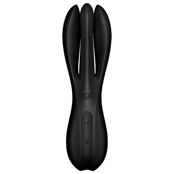 VIBRATORE SATISFYER THREESOME 2 - NERO