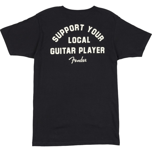 Tshirt Fender Support Your Local Guitar Player Tee, Black, XL 9193828606
