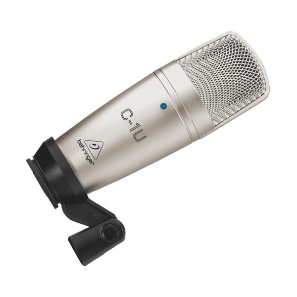 BEHRINGER C1U MICROFONO USB DA STUDIO A CONDENSATORE + SOSPENSIONE + CUSTODIA
