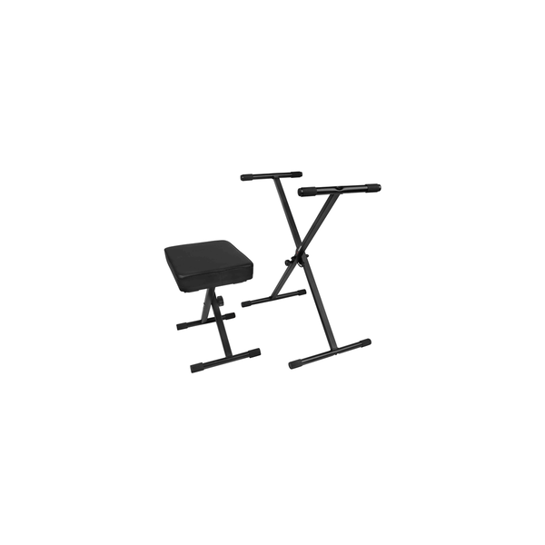 Gator Frameworks GFW-KEYBENCH-SET Set composto da panca e supporto per tastiera