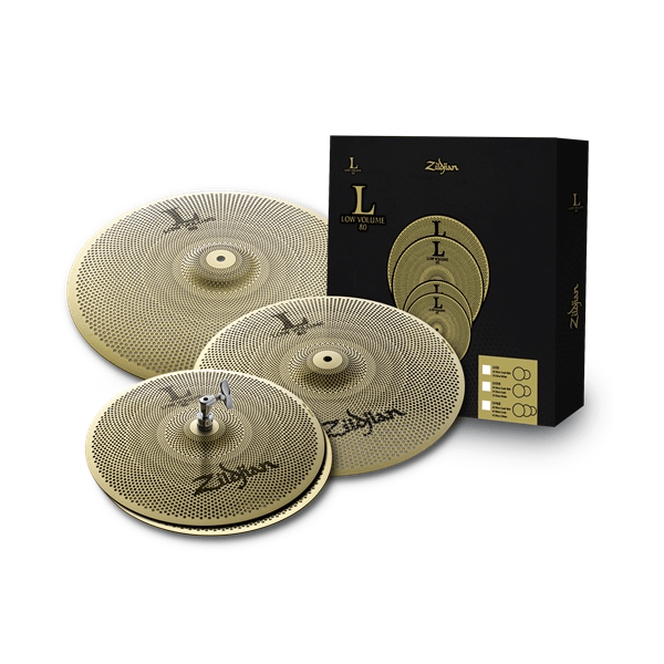 Zildjian LV468-Low Volume L80 Cymbal Pack-14,16,18"