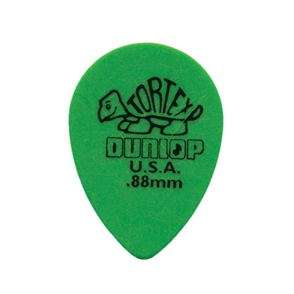 Dunlop 423R.88 Small Tear Drop Green