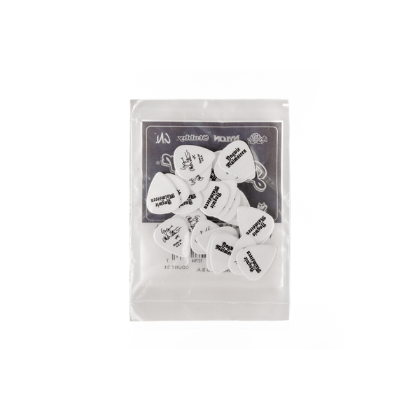 Dunlop YJMR01WH Malmsteen Custom Delrin Pick 1.5 mm 24pc