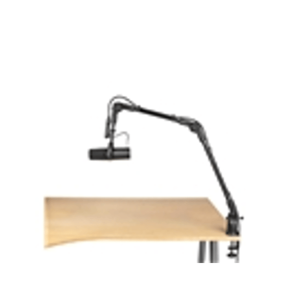 Gator Frameworks GFWMICBCBM0500 - Asta microfonica broadcast con profilo alleggerito