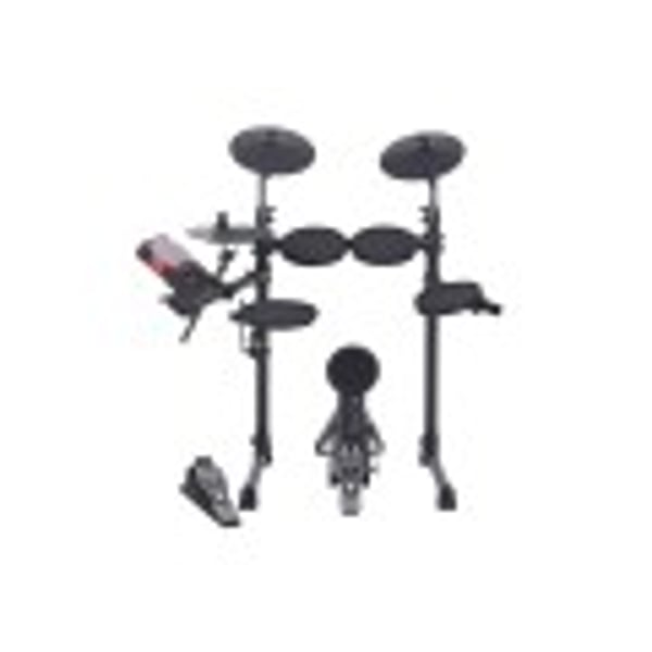 MEDELI Batteria elettronica compatta, pieghevole e dal design elegante con Snare Pad a 2 zone da 10" ed espandibiltà a 2 Crash e 4 Tom.