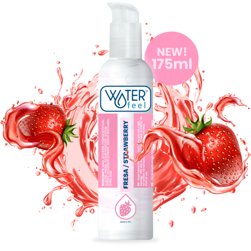 WATERFEEL - LUBRICANTE BASE AGUA FRESA 175 ML