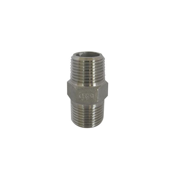 Nipples mm acciaio inox. Misura 3/8"