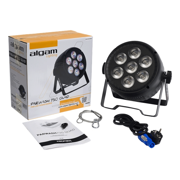 Algam Lighting PARWASH730-QUAD LED 7x30W RGBWW