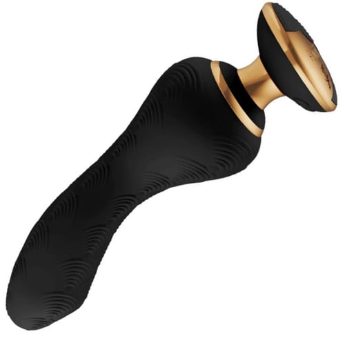 SHUNGA TOYS SHUNGA - MASSAGGIATORE INTIMO SANYA NERO