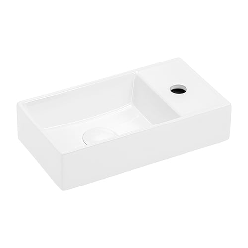 Lavabo da appoggio mod. la 75 cm 40,5 x 22