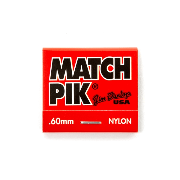 Dunlop 448R.60 Match Piks Nylon Light Gray .60mm