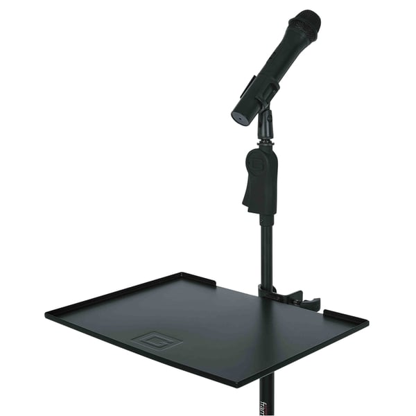 Gator Frameworks GFW-SHELF1115 Mensola per asta microfonica 28 x 38 cm<br>