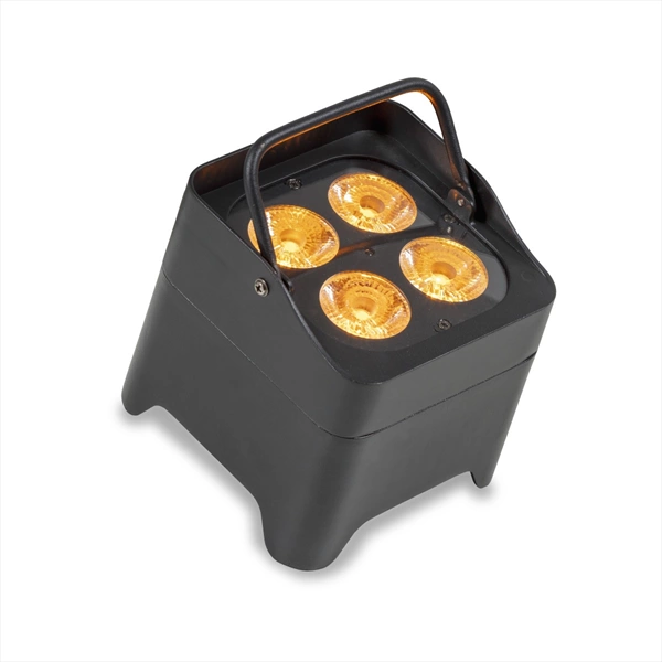 CENTOLIGHT Par a batteria 4x12W RGBWAUV. Modello Q-AIR Mini