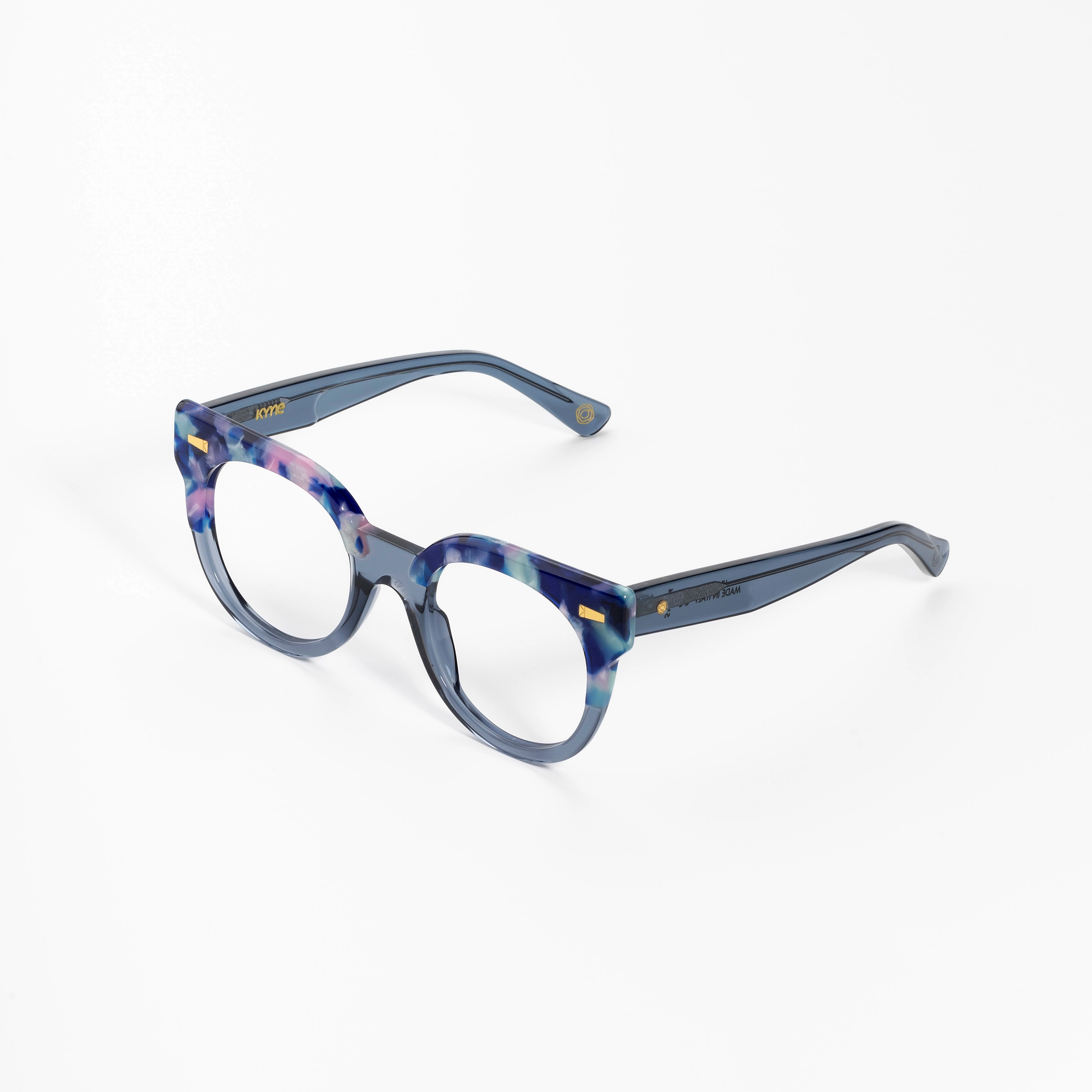 メガネ KYME Kyme - OWEN CON 3 - OPTICAL GLASSES - transparent blue メガネ KYME Kyme - OWEN CON 3 - OPTICAL GLASSES