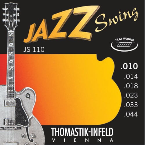 THOMASTIK JS110 JAZZ GUITAR JAZZ SWING STRING SET