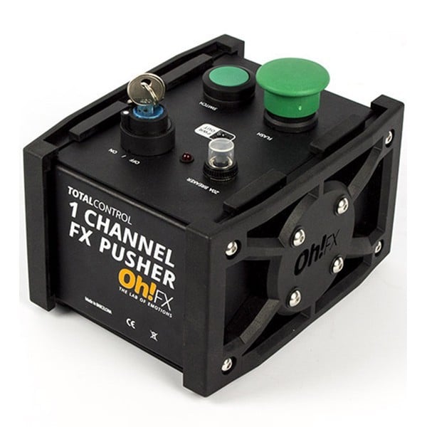 OH-FX PULSANTE 1 CANALE PER EFFETTI SPETTACOLO. DOPPIA FUNZIONE : FIRE/FLASH