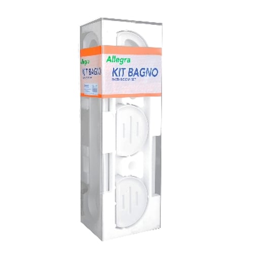 Set accessori bagno GEDY mod. Genziana 8 pz