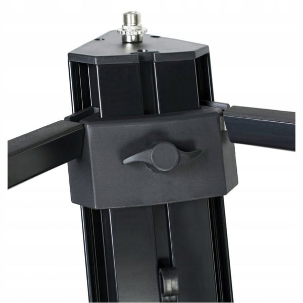ALCTRON KS100 B SUPPORTO A COLONNA PER 2 TASTIERE BLACK TIPO SPIDER COLORE NERO