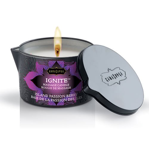 KAMASUTRA COSMETICS KAMASUTRA - CANDELA DA MASSAGGIO PASSION ISLAND 170GR