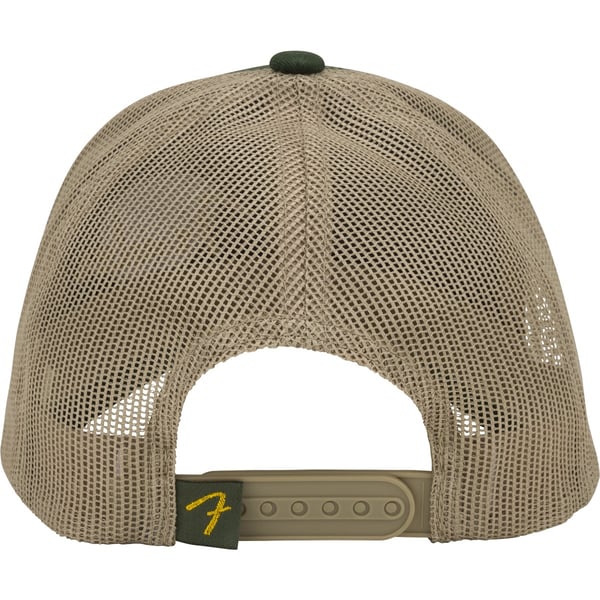 Fender® Globe Pick Patch Hat, Green/Khaki, One Size