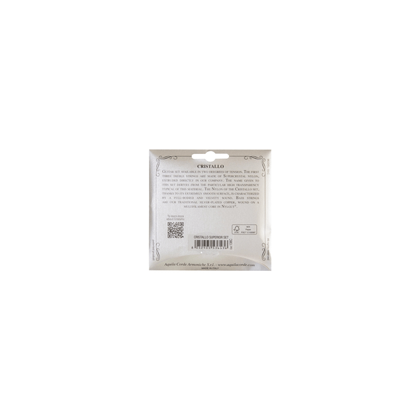 Aquila 138C CRISTALLO Guit Set S tens