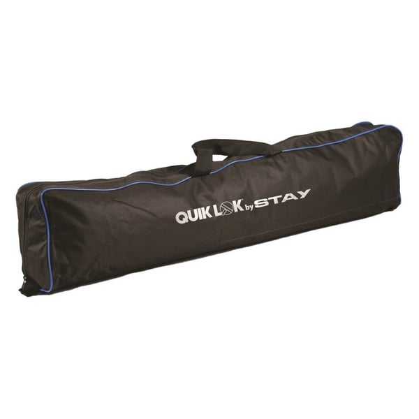 QUIK-LOK QUIKLOK SL913 BK SUPPORTO PER TASTIERE 76 TASTI A 2 LIVELLI IN ALLUMINIO NERO METALLIZZATO EX-DEMO