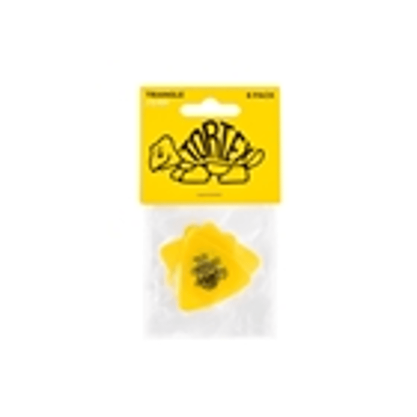 Dunlop 431P Tortex Triangle Yellow .73